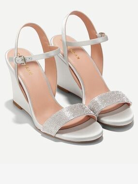 Cole Haan Women's Josie Wedge Crystal Sandals